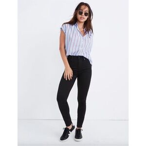 Madewell Black High-Rise Curvy Skinny Jeans